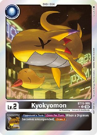 Kyokyomon (Exceed Apocalypse Box Promotion Pack) (BT15-005) - Exceed Apocalypse Foil