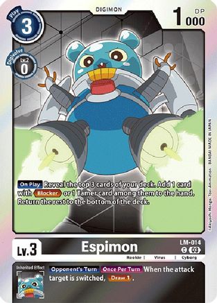 Espimon (English Exclusive) (LM-014) - Exceed Apocalypse Foil