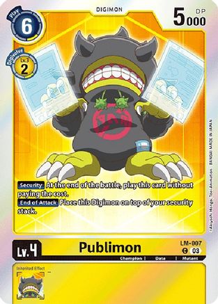 Publimon (English Exclusive) (LM-007) - Exceed Apocalypse Foil