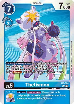 Thetismon (English Exclusive) (LM-004) - Exceed Apocalypse Foil