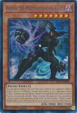Radian, The Multidimensional Kaiju (Silver)