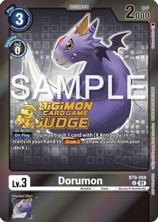 Dorumon (Judge Pack 5) (BT9-058) - X Record Foil