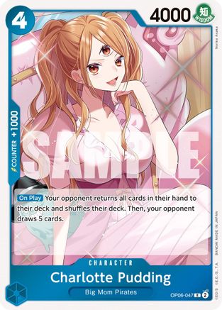 Charlotte Pudding (OP06-047) - Wings of the Captain Foil