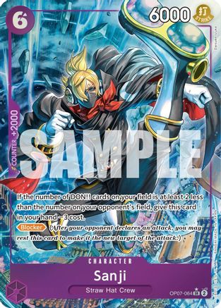 Sanji (Parallel) (OP07-064) - 500 Years in the Future Foil