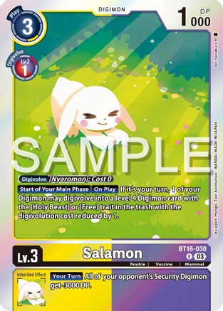 Salamon (BT16-030) - Beginning Observer Foil