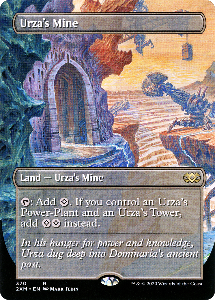 Urza's Mine (2XM-370) - Double Masters (Borderless)