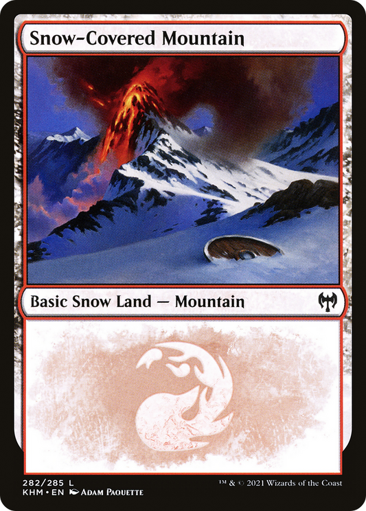 Snow-Covered Mountain (KHM-282) - Kaldheim: (snow)