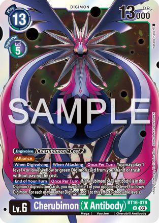 Cherubimon (X Antibody) (BT16-079) - Beginning Observer Foil