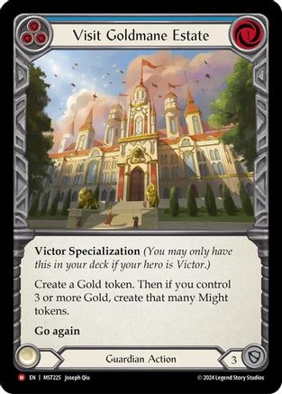 Visit Goldmane Estate (MST225) - Part the Mistveil