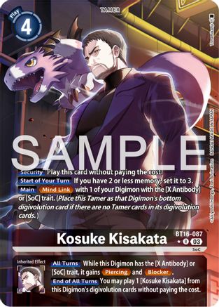 Kosuke Kisakata (Alternate Art) (BT16-087) - Beginning Observer Foil