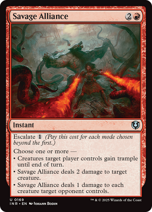 Savage Alliance (-169) - Innistrad Remastered Foil
