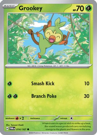 Grookey 14 - SV06 Twilight Masquerade