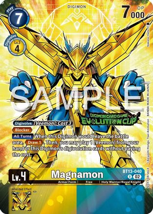 Magnamon - BT13-040 (2024 Evolution Cup) (BT13-040) - Versus Royal Knights Foil