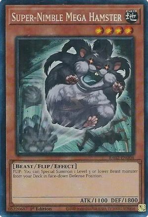 Super-Nimble Mega Hamster (PCR) (RA02-EN004) - 25th Anniversary Rarity Collection II 1st Edition