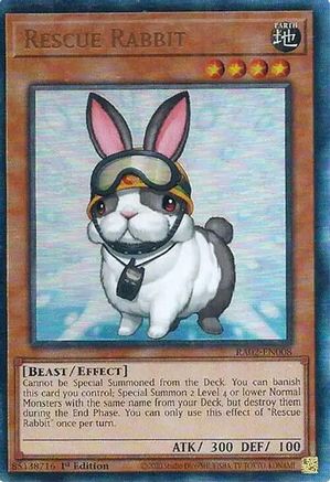 Rescue Rabbit (PUR) (RA02-EN008) - 25th Anniversary Rarity Collection II 1st Edition