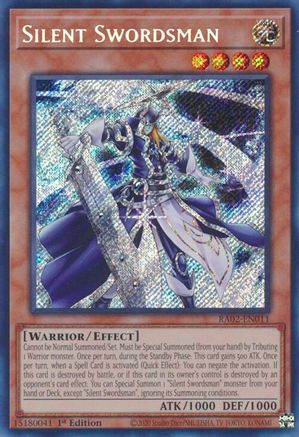 Silent Swordsman (Secret Rare) (RA02-EN011) - 25th Anniversary Rarity Collection II 1st Edition