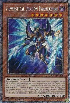 Fantastical Dragon Phantazmay (Alternate Art) (Platinum Secret Rare) (RA02-EN013) - 25th Anniversary Rarity Collection II 1st Edition