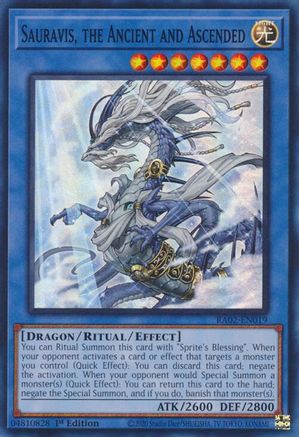 Sauravis, the Ancient and Ascended (RA02-EN019) - 25th Anniversary Rarity Collection II 1st Edition