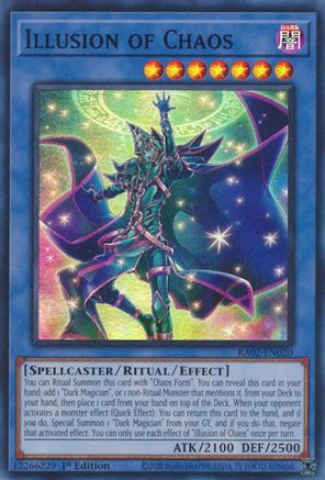 Illusion of Chaos (RA02-EN020) - 25th Anniversary Rarity Collection II 1st Edition