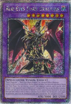 Red-Eyes Dark Dragoon (Quarter Century Secret Rare) (RA02-EN021) - 25th Anniversary Rarity Collection II 1st Edition