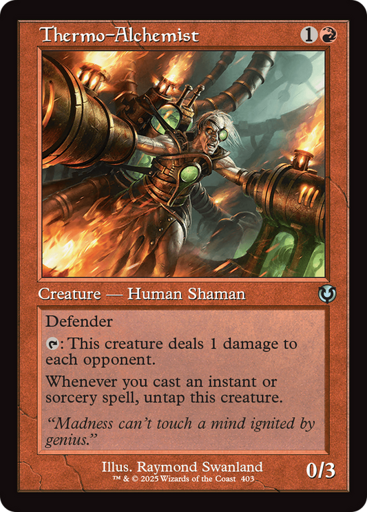 Thermo-Alchemist (Retro Frame) (-403) - Innistrad Remastered Foil