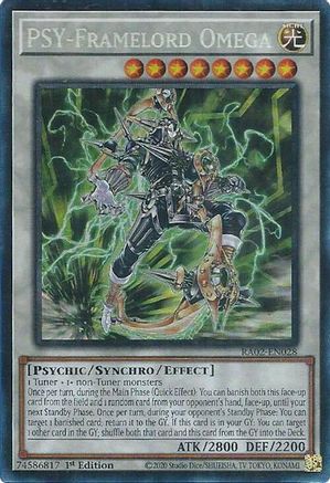 PSY-Framelord Omega (PCR) (RA02-EN028) - 25th Anniversary Rarity Collection II 1st Edition