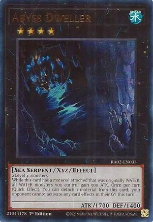 Abyss Dweller (UR) (RA02-EN033) - 25th Anniversary Rarity Collection II 1st Edition