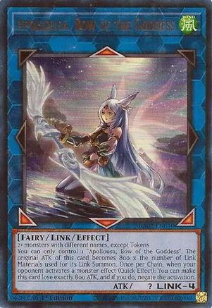 Apollousa, Bow of the Goddess (Alternate Art) (UR) (RA02-EN040) - 25th Anniversary Rarity Collection II 1st Edition