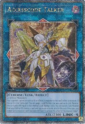 Accesscode Talker (Quarter Century Secret Rare) (RA02-EN044) - 25th Anniversary Rarity Collection II 1st Edition