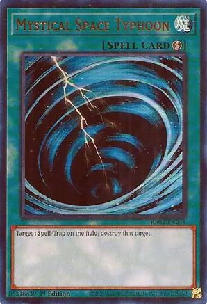 Mystical Space Typhoon (UR) (RA02-EN048) - 25th Anniversary Rarity Collection II 1st Edition
