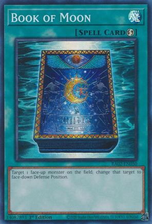 Book of Moon (RA02-EN050) - 25th Anniversary Rarity Collection II 1st Edition