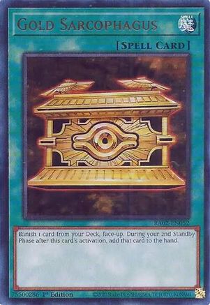 Gold Sarcophagus (UR) (RA02-EN052) - 25th Anniversary Rarity Collection II 1st Edition