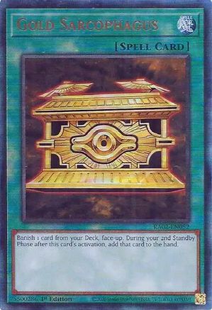 Gold Sarcophagus (PUR) (RA02-EN052) - 25th Anniversary Rarity Collection II 1st Edition