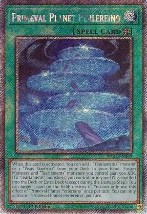 Primeval Planet Perlereino (Platinum Secret Rare) (RA02-EN069) - 25th Anniversary Rarity Collection II 1st Edition