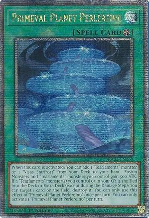Primeval Planet Perlereino (Quarter Century Secret Rare) (RA02-EN069) - 25th Anniversary Rarity Collection II 1st Edition