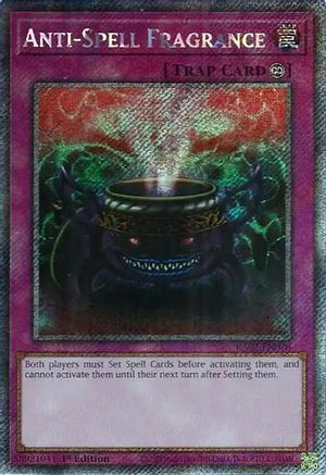 Anti-Spell Fragrance (Platinum Secret Rare) (RA02-EN076) - 25th Anniversary Rarity Collection II 1st Edition