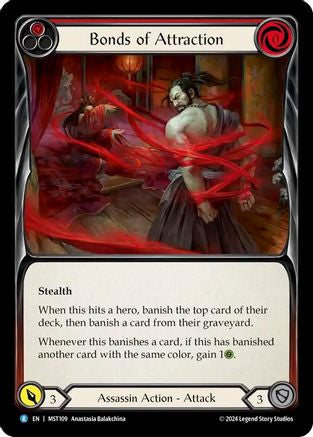 Bonds of Attraction (Red) (MST109) - Part the Mistveil Rainbow Foil