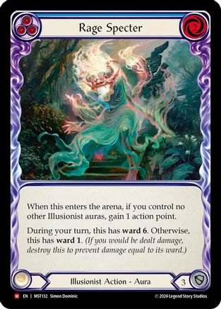 Rage Specter (MST132) - Part the Mistveil Rainbow Foil