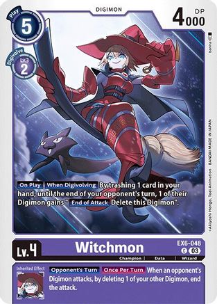 Witchmon (EX6-048) - Infernal Ascension