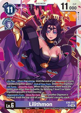 Lilithmon (EX6-057) - Infernal Ascension Foil