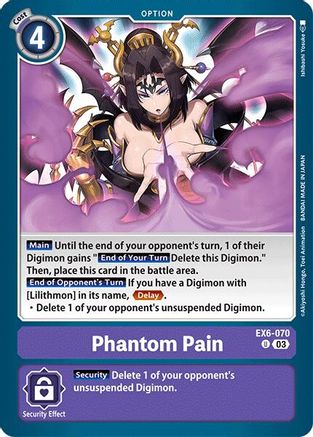 Phantom Pain (EX6-070) - Infernal Ascension