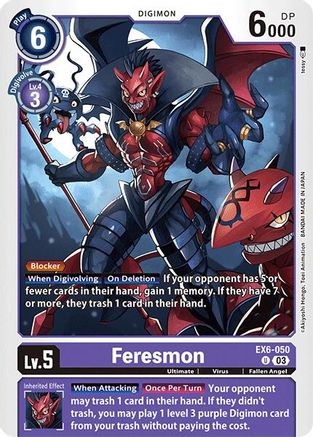 Feresmon (EX6-050) - Infernal Ascension