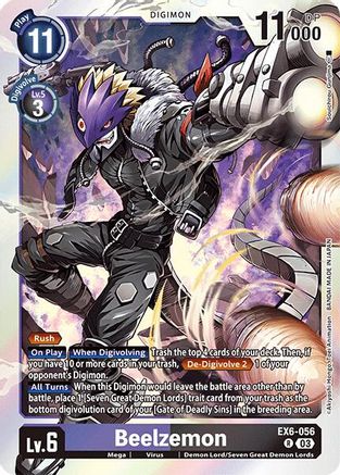 Beelzemon (EX6-056) - Infernal Ascension Foil