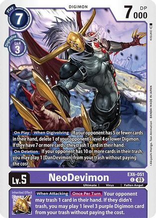 NeoDevimon (EX6-051) - Infernal Ascension