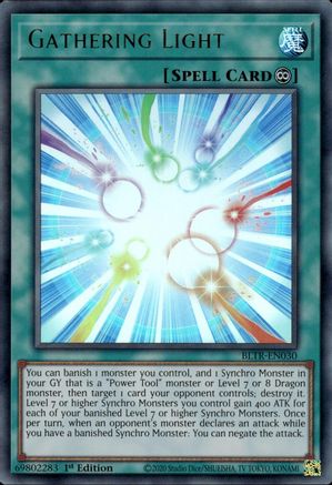 Gathering Light (BLTR-EN030) - Battles of Legend: Terminal Revenge 1st Edition