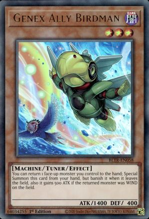 Genex Ally Birdman (Alternate Art) (BLTR-EN058) - Battles of Legend: Terminal Revenge 1st Edition