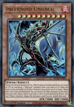 Infernoid Onuncu (BLTR-EN065) - Battles of Legend: Terminal Revenge 1st Edition