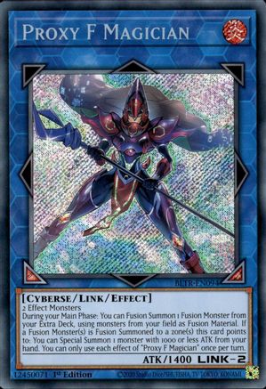 Proxy F Magician (BLTR-EN094) - Battles of Legend: Terminal Revenge 1st Edition