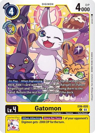 Gatomon (EX6-020) - Infernal Ascension