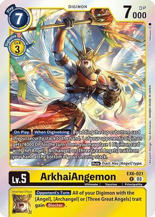 ArkhaiAngemon (EX6-021) - Infernal Ascension Foil